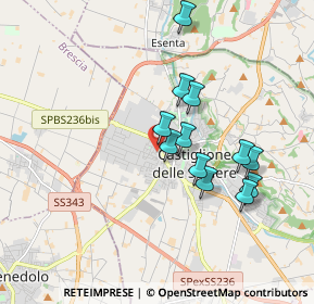 Mappa Via Gaetano Donizetti, 46043 Castiglione delle Stiviere MN, Italia (1.56083)