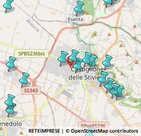 Mappa Via Gaetano Donizetti, 46043 Castiglione delle Stiviere MN, Italia (2.732)