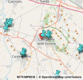 Mappa Via Gaetano Donizetti, 46043 Castiglione delle Stiviere MN, Italia (6.47)