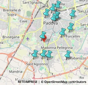 Mappa Piazza Napoli, 35123 Padova PD, Italia (2.04071)