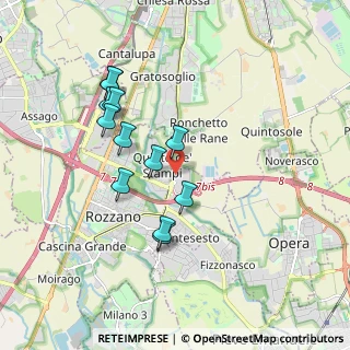 Mappa Presso Fiordaliso, 20089 Rozzano MI, Italia (1.67833)