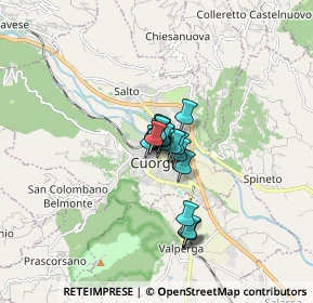 Mappa Piazza Boetto, 10082 Cuorgnè TO, Italia (0.79333)