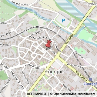 Mappa Piazza Boetto, 1, 10082 Cuorgnè, Torino (Piemonte)