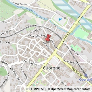 Mappa Via Arduino, 20A, 10082 Cuorgnè, Torino (Piemonte)