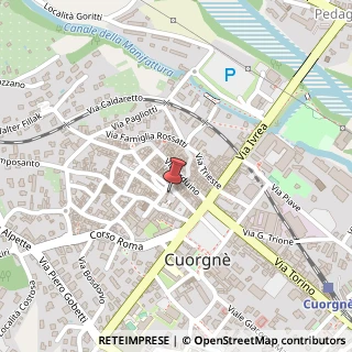 Mappa Via Giuseppe Garibaldi, 9, 10082 Cuorgnè, Torino (Piemonte)