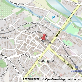 Mappa Piazza Boetto, 6A, 10082 Cuorgnè, Torino (Piemonte)