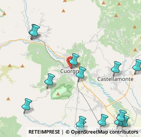 Mappa Via Arduino, 10082 Cuorgnè TO, Italia (5.88071)