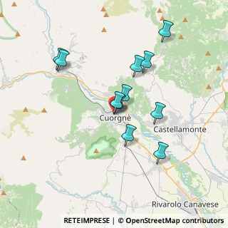 Mappa Via Arduino, 10082 Cuorgnè TO, Italia (3.22545)