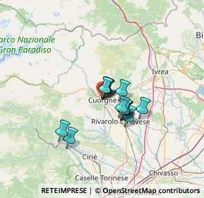 Mappa Piazza Boetto, 10082 Cuorgnè TO, Italia (7.84)