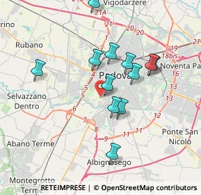 Mappa Via Monte Pertica, 35143 Padova PD, Italia (3.2725)