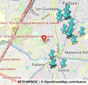 Mappa Via Monte Pertica, 35143 Padova PD, Italia (1.232)