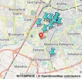 Mappa Via Monte Pertica, 35143 Padova PD, Italia (1.76231)