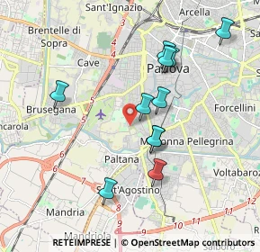 Mappa Via Monte Pertica, 35143 Padova PD, Italia (1.74364)