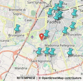 Mappa Via Monte Pertica, 35143 Padova PD, Italia (2.29533)
