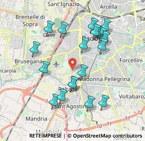 Mappa Via Monte Pertica, 35143 Padova PD, Italia (1.88)