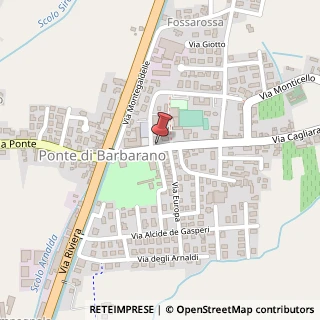 Mappa Via F. Crispi, 9, 36021 Barbarano Vicentino, Vicenza (Veneto)