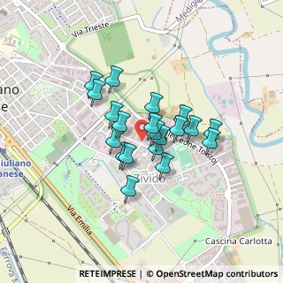 Mappa Via Nino Bixio, 20098 San Giuliano Milanese MI, Italia (0.3)