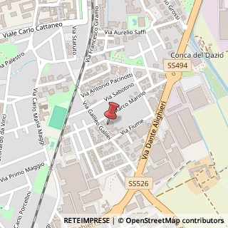 Mappa Via Galileo Galilei, 45, 20081 Abbiategrasso, Milano (Lombardia)