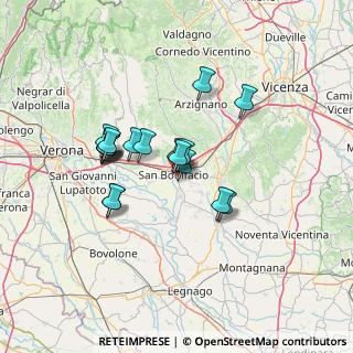 Mappa Eliporto Ospedale, 37047 San Bonifacio VR, Italia (10.91444)