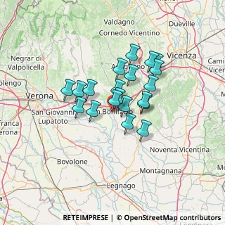 Mappa Eliporto Ospedale, 37047 San Bonifacio VR, Italia (9.698)