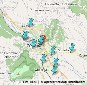 Mappa Circonvallazione di Cuorgnè, 10082 Cuorgnè TO, Italia (1.70909)