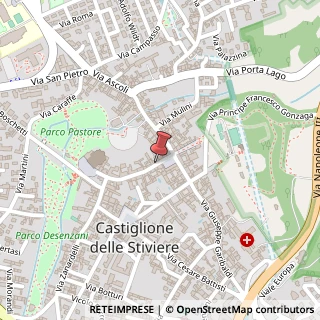 Mappa Via Guglielmo Marconi, 2, 46043 Castiglione delle Stiviere, Mantova (Lombardia)