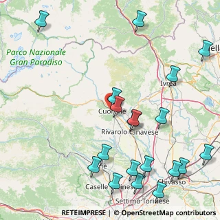 Mappa Via Camposanto, 10082 Cuorgnè TO, Italia (21.90684)