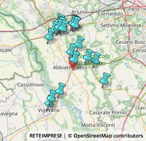 Mappa Via Arrigoni, 20081 Abbiategrasso MI, Italia (6.9795)