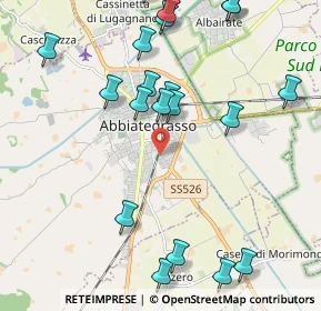 Mappa Via Alessandro Casazza, 20081 Abbiategrasso MI, Italia (2.4745)