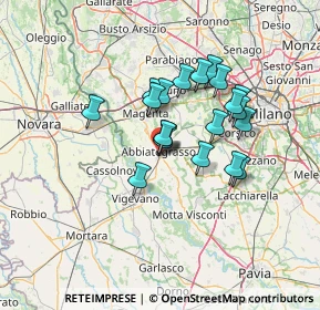 Mappa Via Alessandro Casazza, 20081 Abbiategrasso MI, Italia (10.7285)