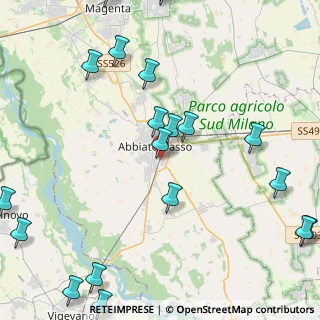 Mappa Via Augusto Righi, 20081 Abbiategrasso MI, Italia (6.067)