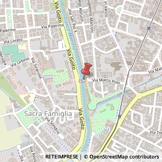 Mappa Porta Goito, 12, 35123 Padova, Padova (Veneto)