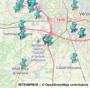 Mappa Via Monte Baldo, 37062 Villafranca di Verona VR, Italia (5.419)