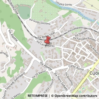 Mappa Via Camposanto, 7, 10082 Cuorgnè, Torino (Piemonte)