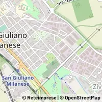 Mapa San Giuliano Milanese
