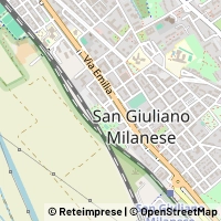Map San Giuliano Milanese