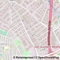 Mapa San Giuliano Milanese