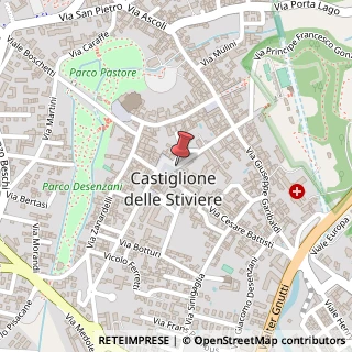 Mappa Piazza San Luigi, 14, 46043 Castiglione delle Stiviere, Mantova (Lombardia)