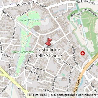Mappa Piazza San Luigi, 16, 46043 Castiglione delle Stiviere, Mantova (Lombardia)