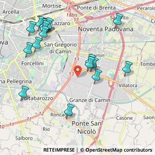 Mappa Via della Ricerca Scientifica, 35127 Padova PD, Italia (2.54222)