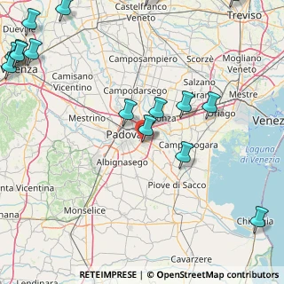 Mappa Via della Ricerca Scientifica, 35127 Padova PD, Italia (25.30875)