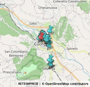 Mappa Via Torino, 10082 Cuorgnè TO, Italia (0.8)