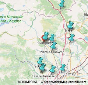 Mappa Via Torino, 10082 Cuorgnè TO, Italia (15.89385)