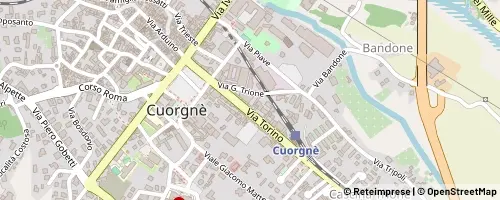 Mappa Cuorgnè