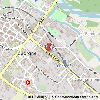 Mappa Via Torino, 12, 10082 Cuorgnè, Torino (Piemonte)