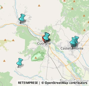 Mappa Corso Dante, 10082 Cuorgnè TO, Italia (3.40273)