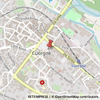 Mappa Corso Dante Alighieri, 11A, 10082 Cuorgnè, Torino (Piemonte)