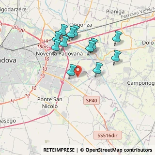 Mappa Via Piave, 35020 Saonara PD, Italia (3.53083)
