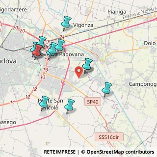 Mappa Via Piave, 35020 Saonara PD, Italia (4.03385)