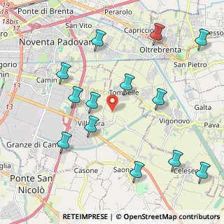 Mappa Via Piave, 35020 Saonara PD, Italia (2.37692)